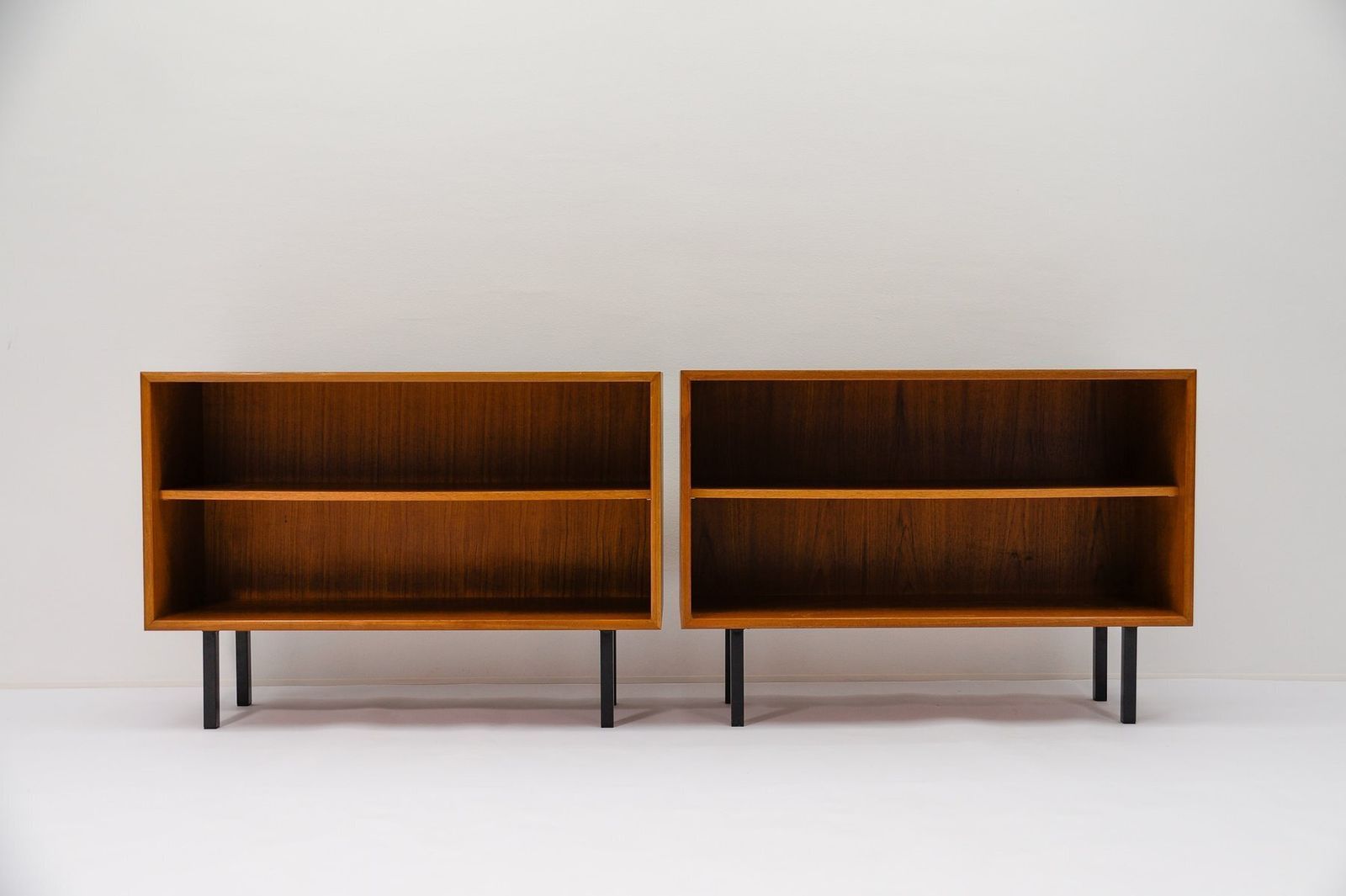 Danish Teak Bookshelves, 1960s, Set Of 2 photo 700.0