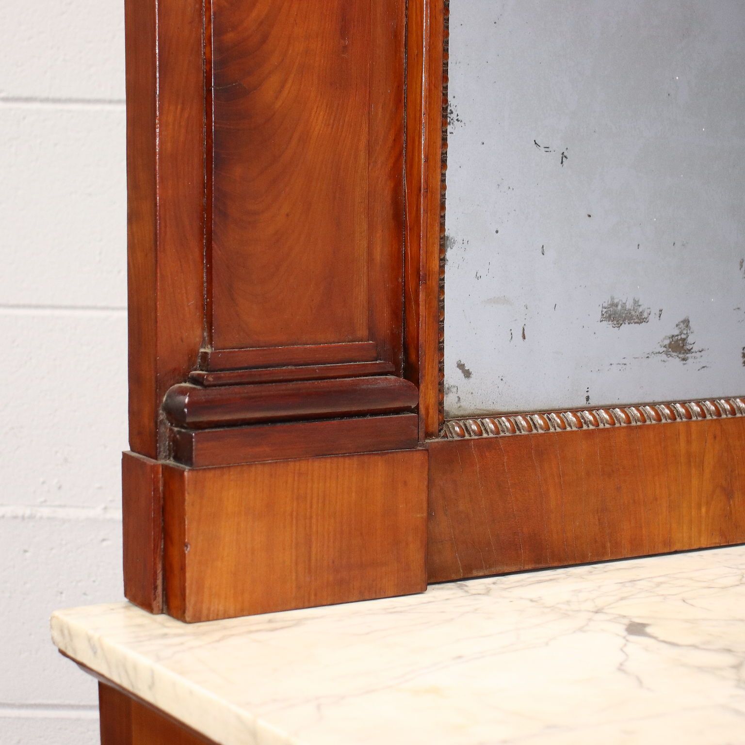 Restoration Console Cherrywood Italy XIX Century photo Furniture