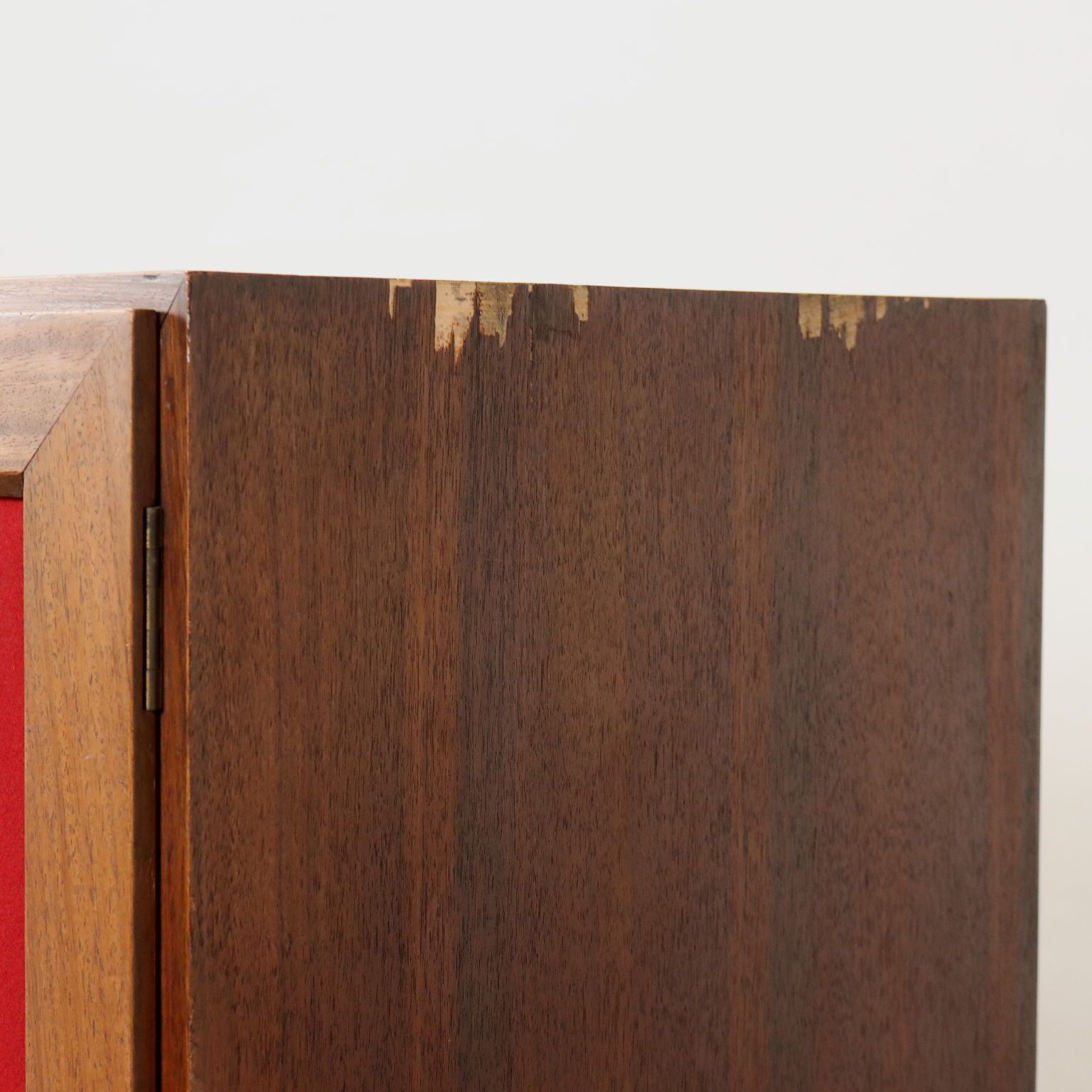 Vintage Sideboard S. Mazza Attr. Exotic Wood Veneer 1960s photo vintage