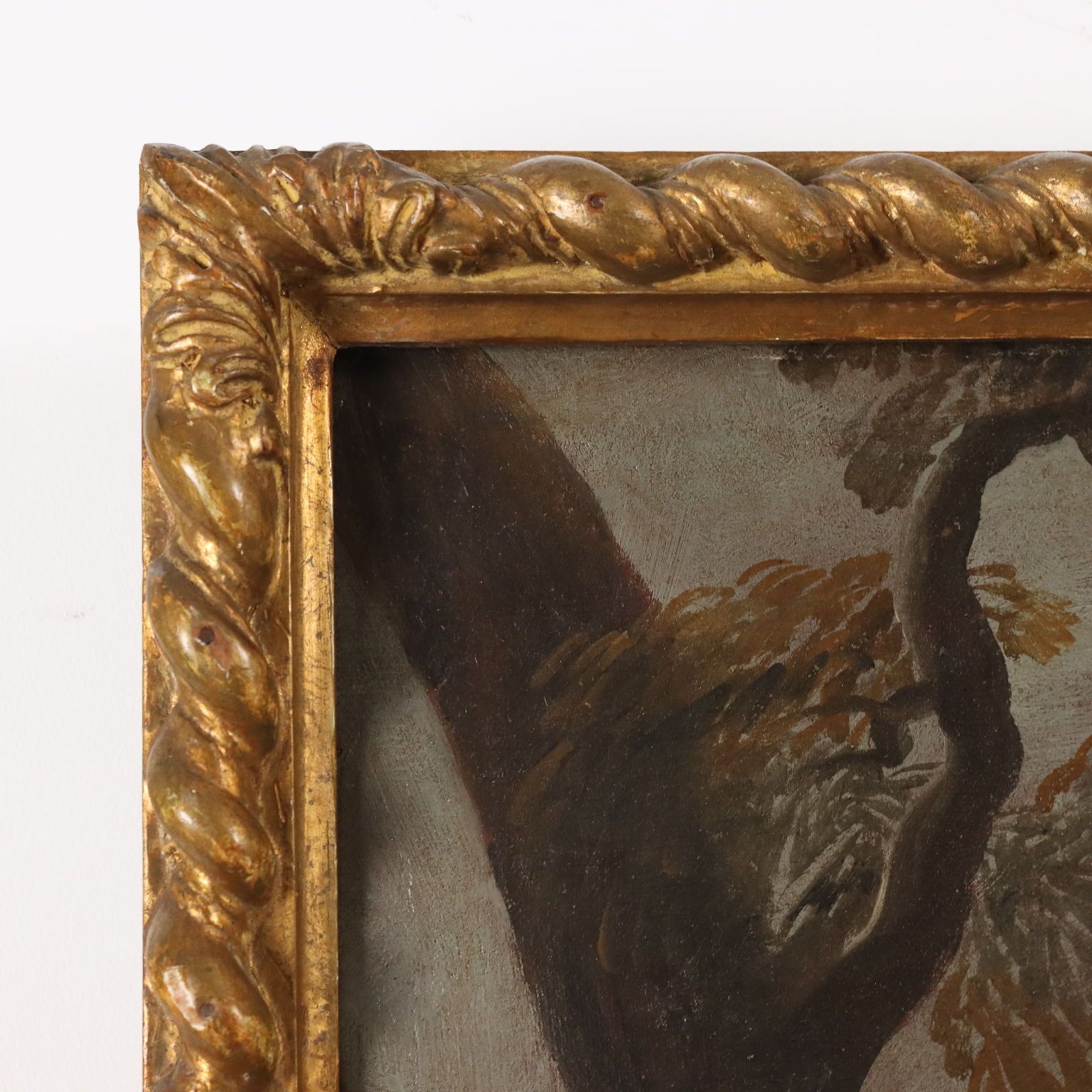 photo buy Antique Painting Historical Subject Oil On Canvas XVIII Century
