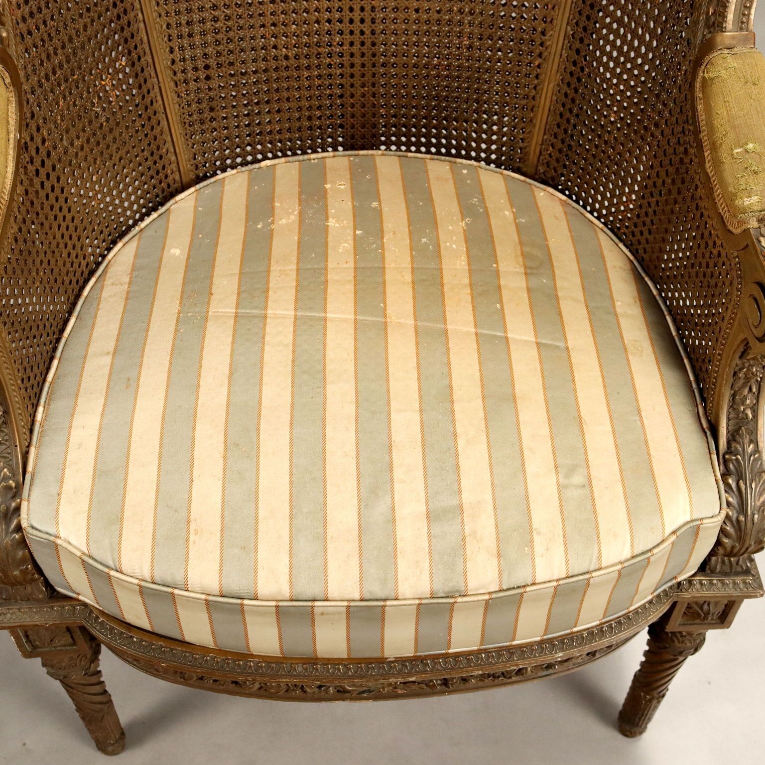 Armchair Neoclassical Style Vienna Straw XIX Century photo 780.0