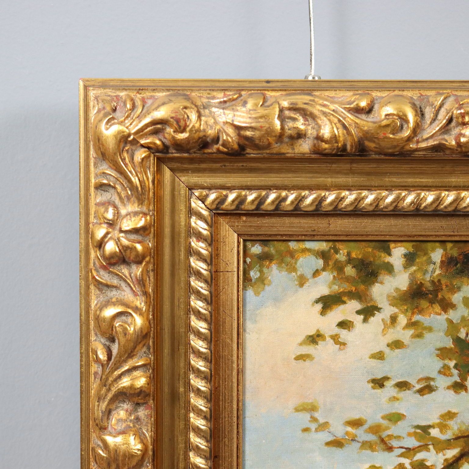 1010.0 Antique Painting Copy From Benjamin Vautier Oil On Canvas XIX Century photo