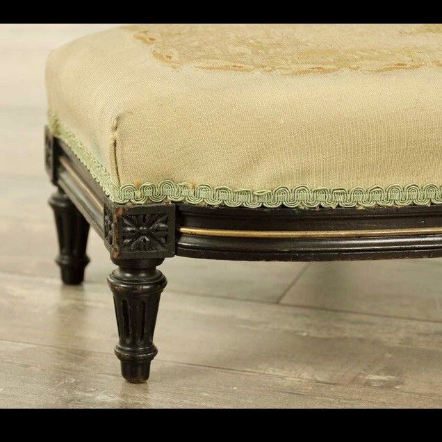 Fine Pair Of 19th Century French Armchairs And Footstools photo Furniture