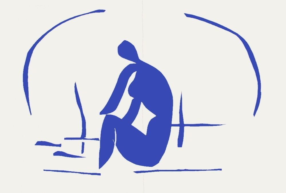 Henri Matisse 1958 Wonderful Lithograph Mourlot Verve Baigneuse Magazine