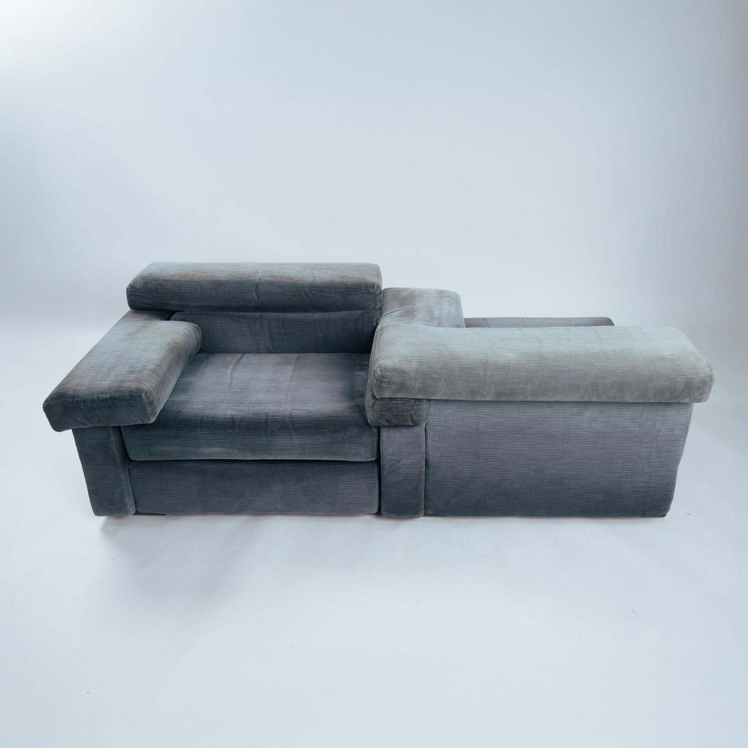 Afra & Tobia Scarpa Erasmo Sofa, B&B Italia, 1970s photo vintage