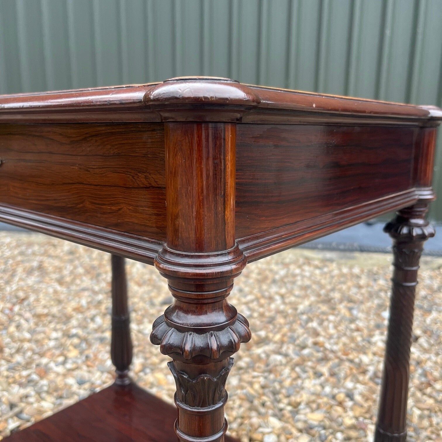 An Exhibition Quality Collingson & Lock Rosewood, Coromandel And Kingwood Inlaid Table photo buy