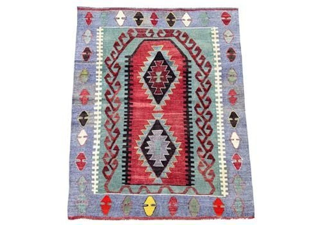 Vintage Anatolian Kilim 1.19m X 1.01m photo furniture