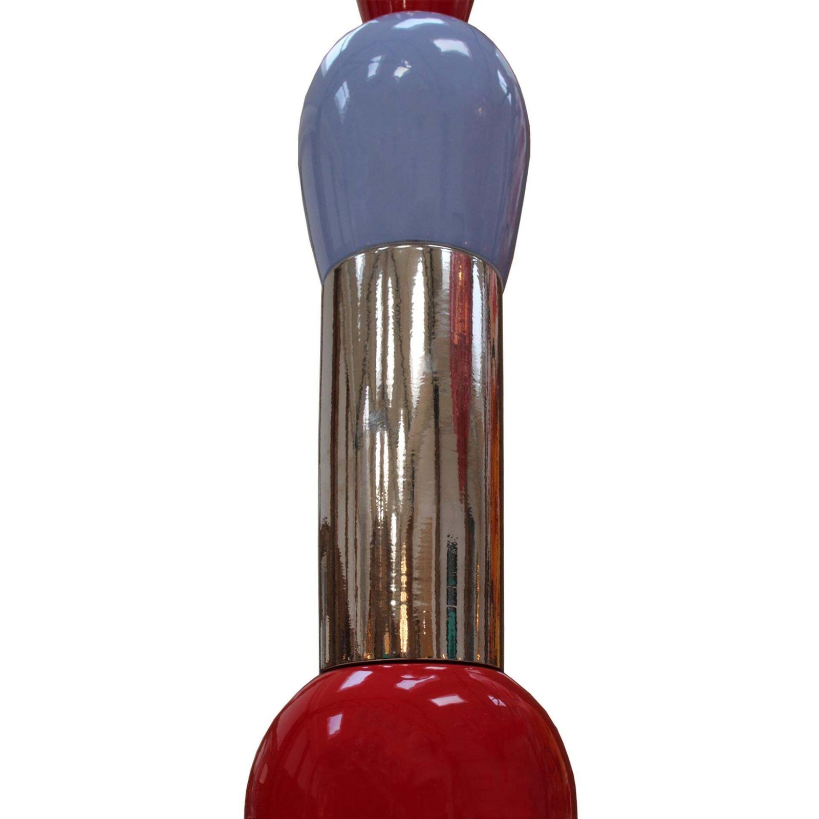 Alessandro Mendini Alessandro Mendini, Glazed Ceramic Totem, Italy, Circa 1980 1980 photo vintage