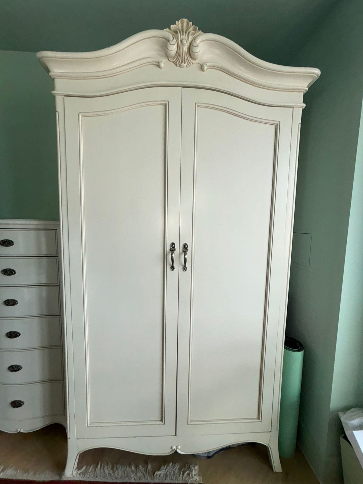 Luxury French Handmade Wardrobe And Tall Boy Open To Offers