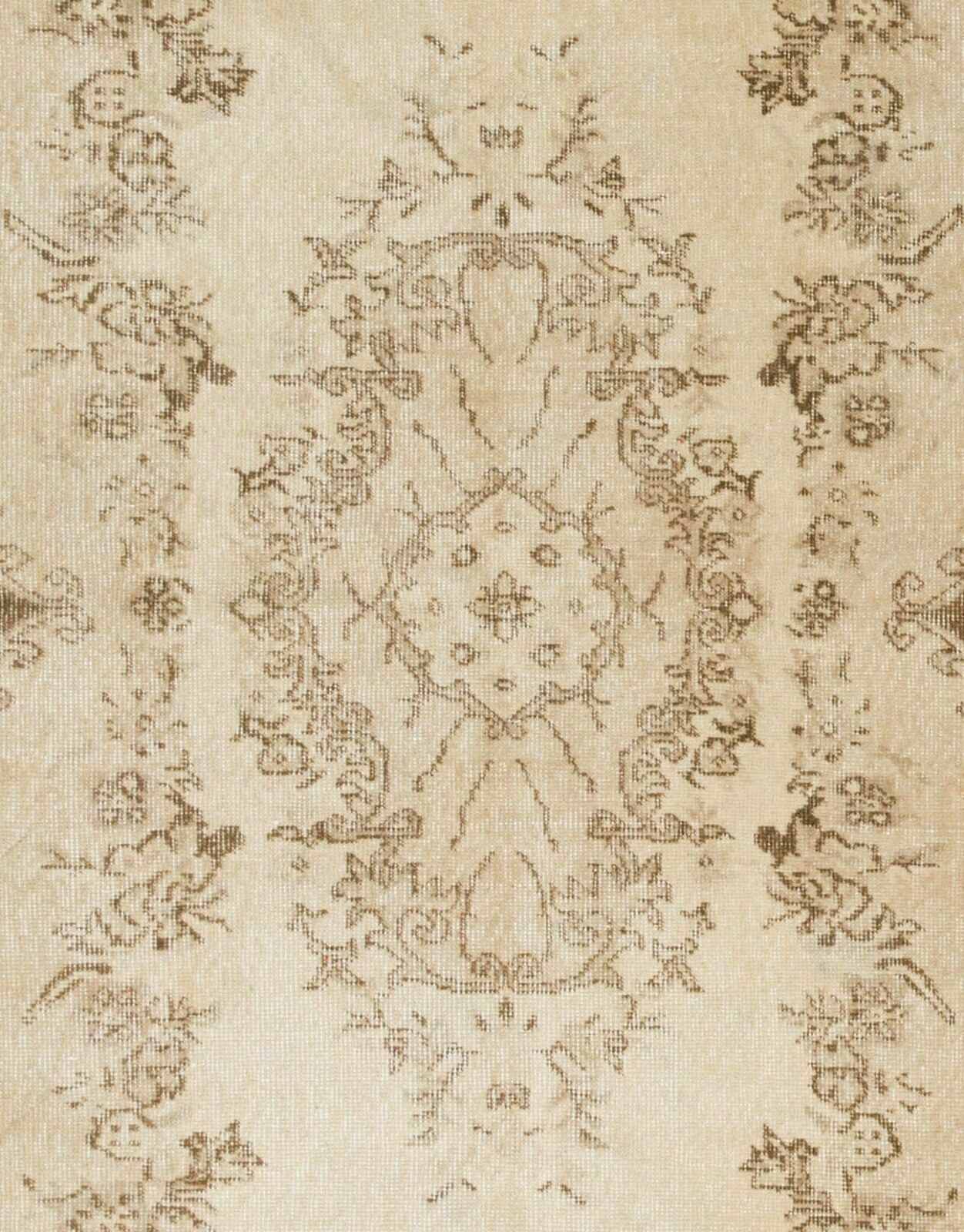 3.8x7 Ft Hand Knotted Vintage Turkish Oushak Rug, Ideal For Home & Office Decor photo 235.0