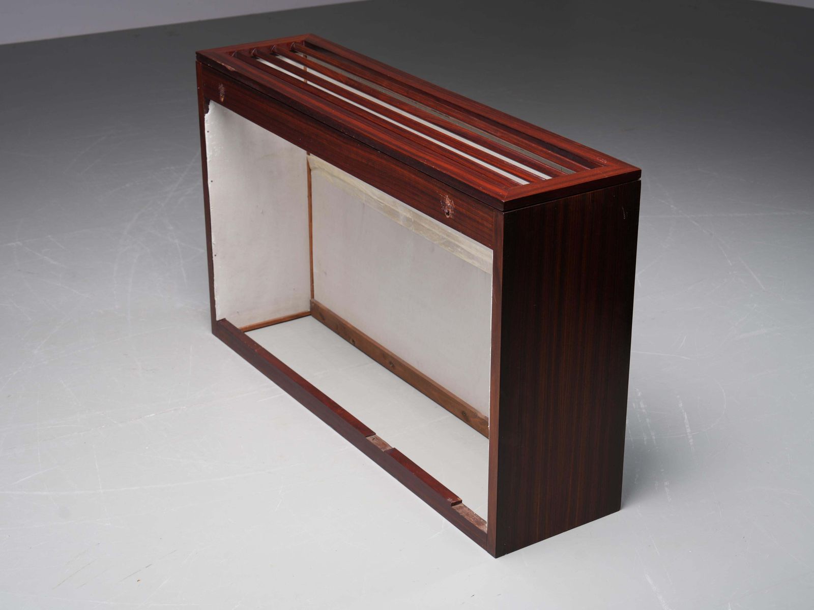 'Diamante' Cabinet Van Luciano Frigerio In Hout, Italië, 1968 photo vintage