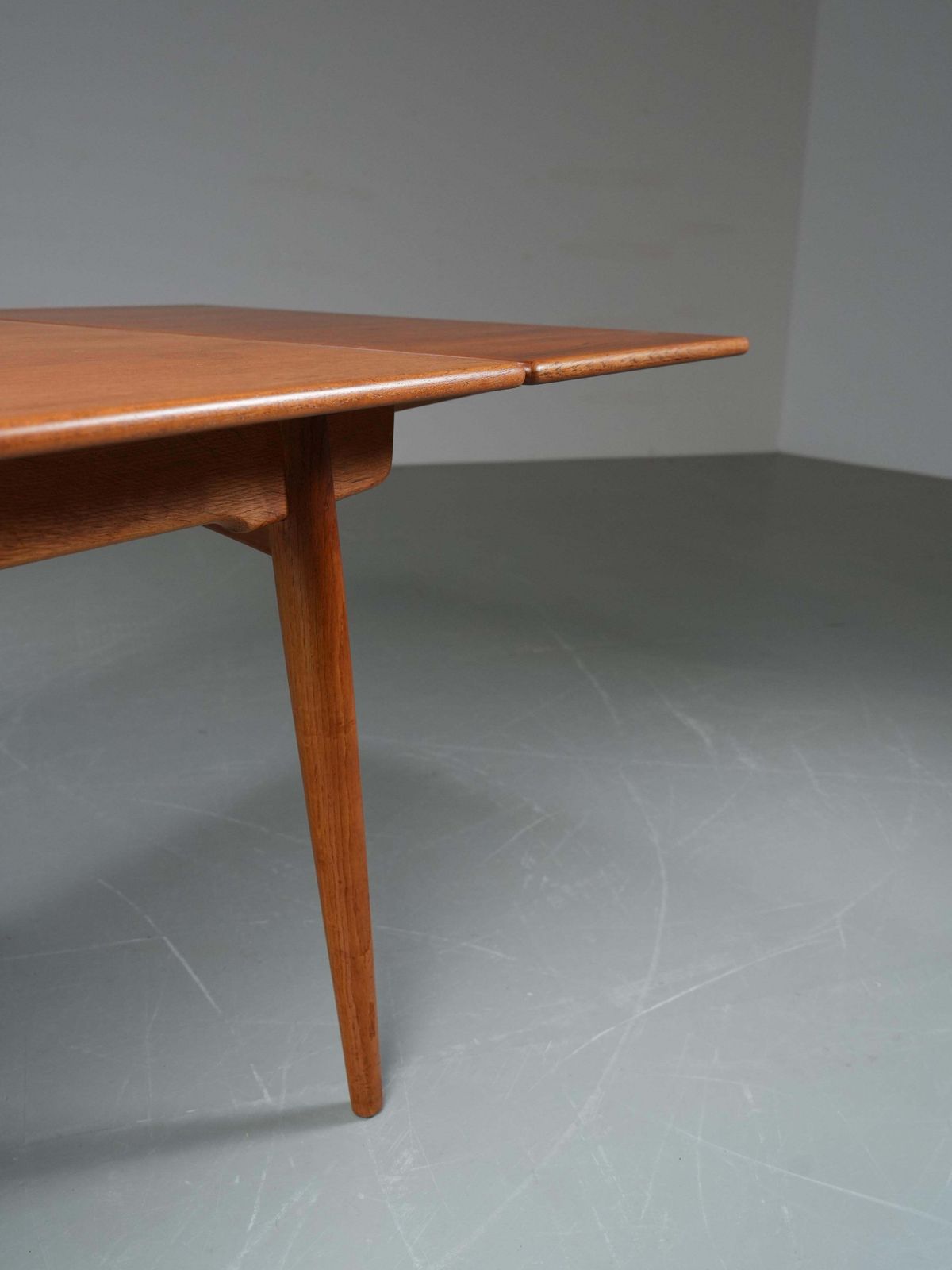 Meubels Hans Wegner Teak En Eiken Eettafel 312 Voor Andreas Tuck, Denemarken, Jaren 1960 photo