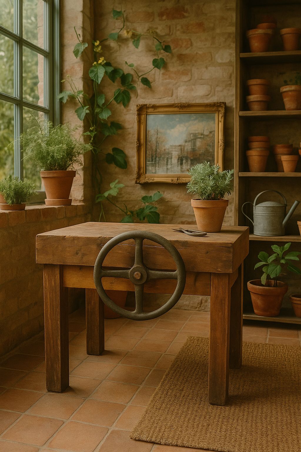 Hampson Bettridge & Co. Ltd (London) – Early 1900s Industrial Bookbinding Press Table photo Furniture
