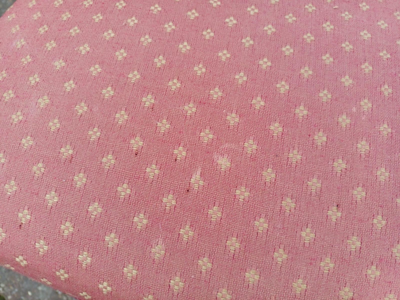 photo vintage Vintage Victorian Country House Spindle Back Side Chair With Upholstered Seat