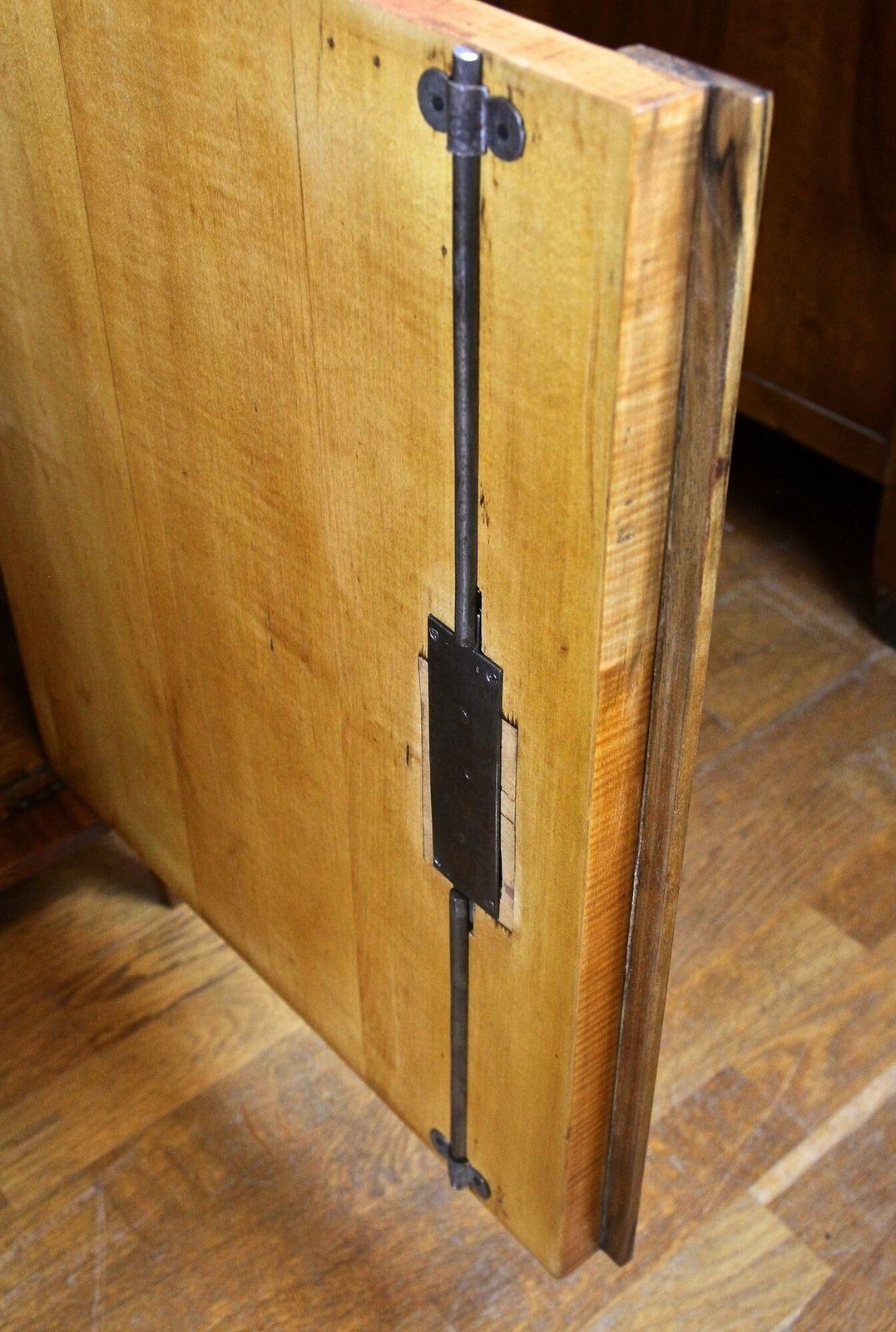 19th Century Biedemeier Nutwood Commode/ Trumeau , Austria Circa 1825 photo vintage