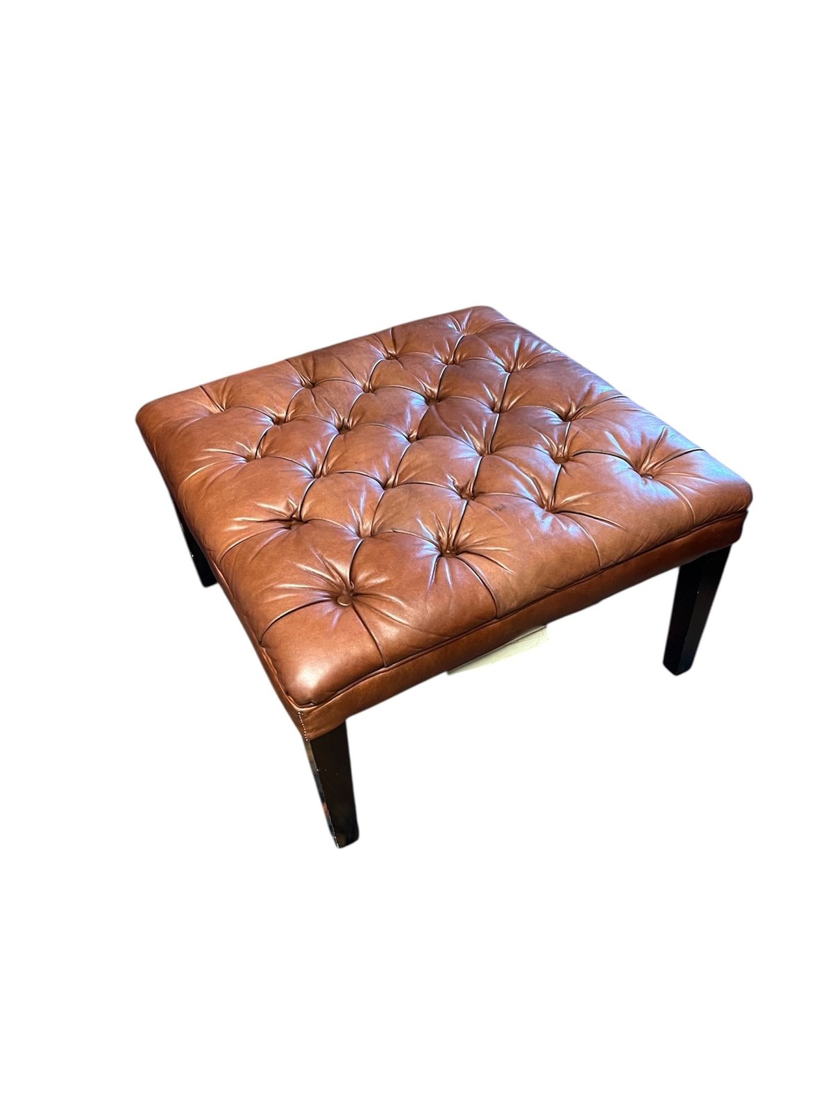 Original Tetrad Chesterfield Wingback (Mackenzie ) Harris Teed Model With Matching Stool photo vinterior