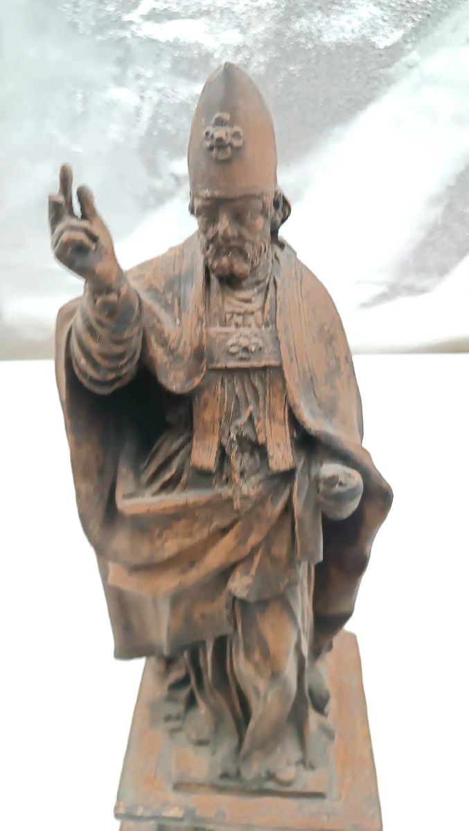18th Century Terracotta Sculpture St. Petronius Emilian School (Italy) photo 634.0