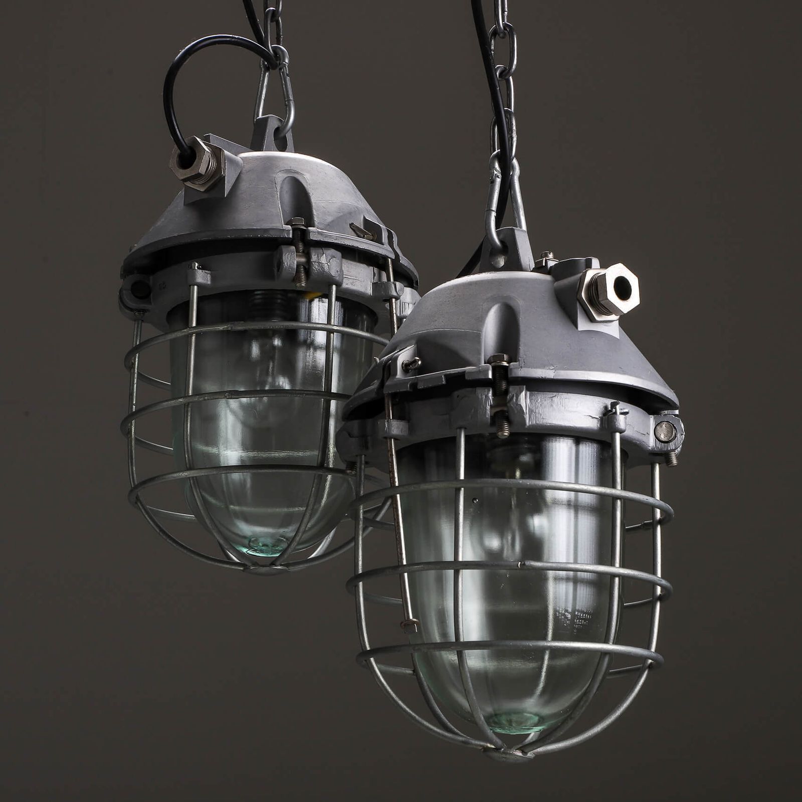 Large Polam Wilkasy Caged Pendant Lights photo 442.0