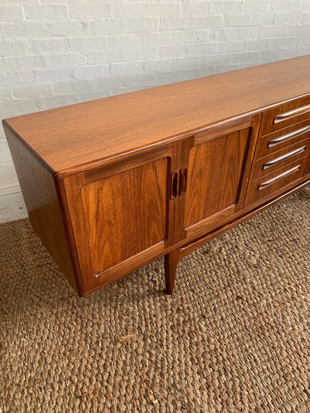 Mid Century Teak Sideboard By G Plan – C. 1960s photo furniture