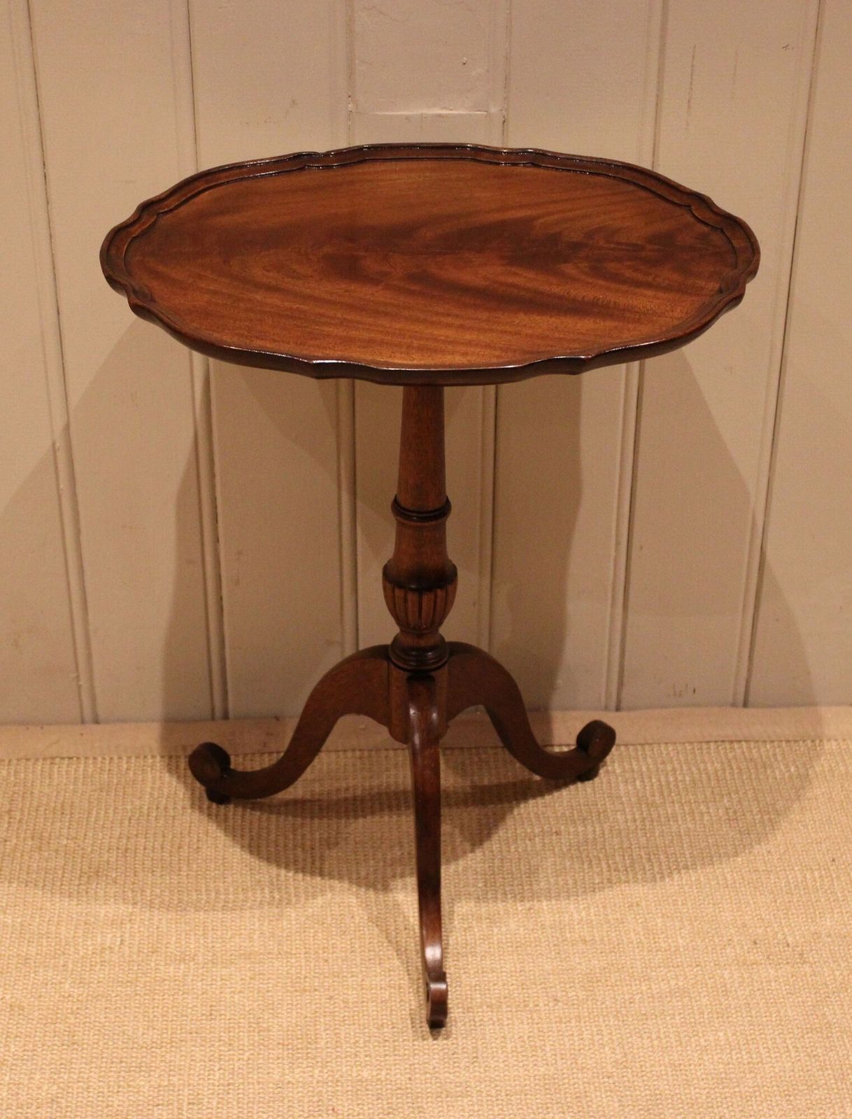 Mahogany Oval Top Wine Table, 1930s photo Furniture