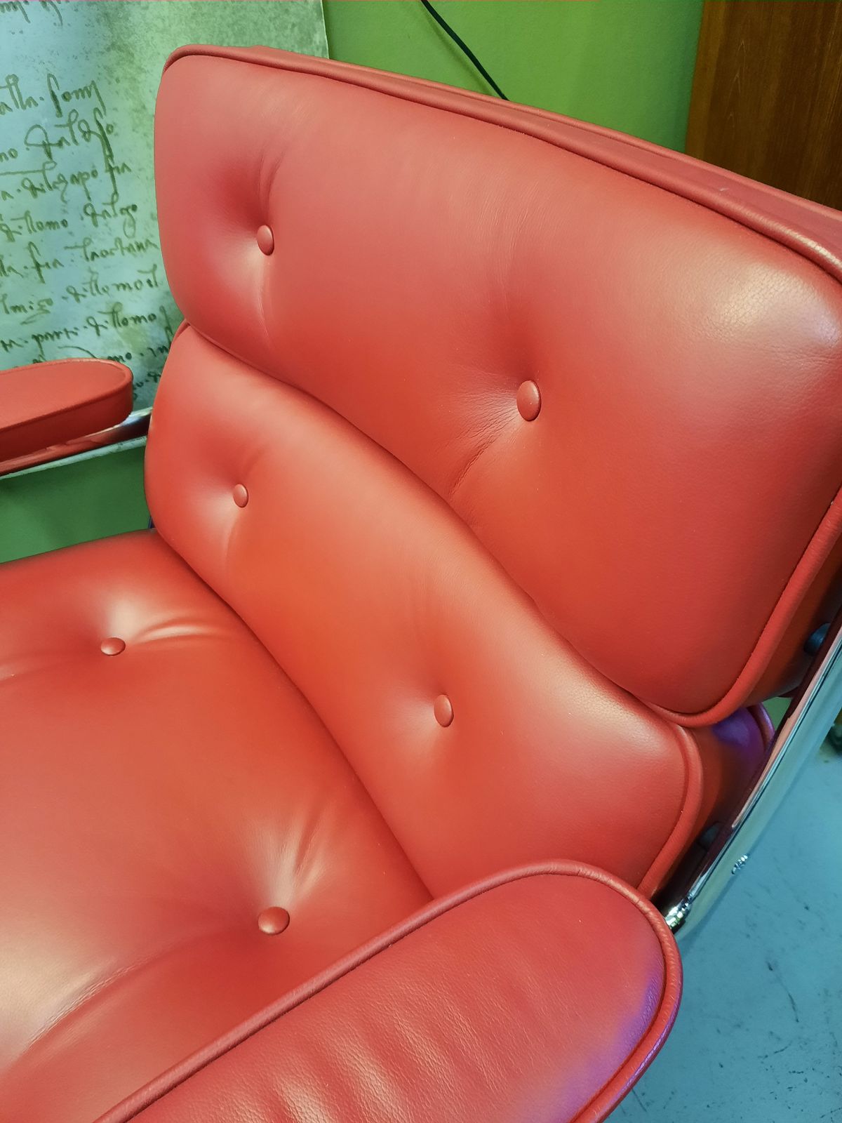 Furniture Charles & Ray Eames For Vitra Es105 Time Life Lobby Lounge Chair Upholstered In Leather photo