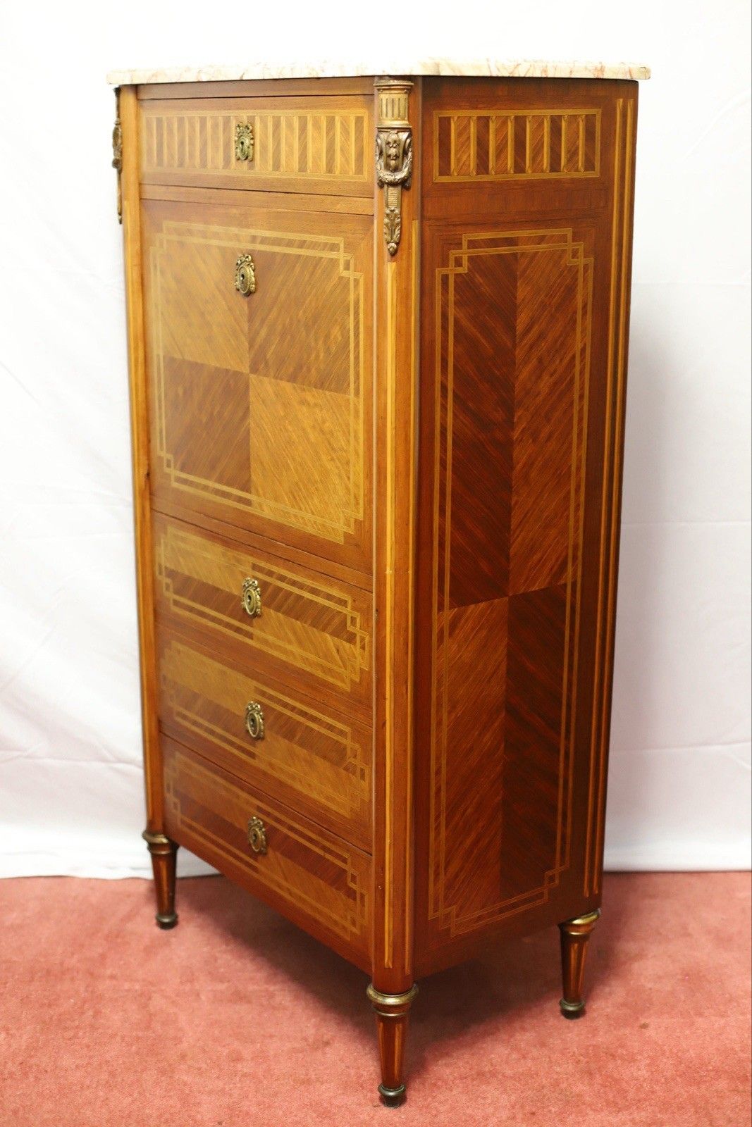 1736.0 Lovely French Louis XVI Style Secretaire photo