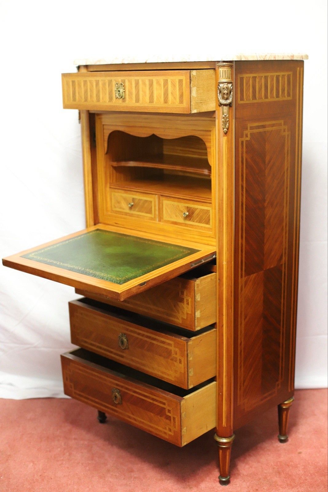 photo vinterior Lovely French Louis XVI Style Secretaire