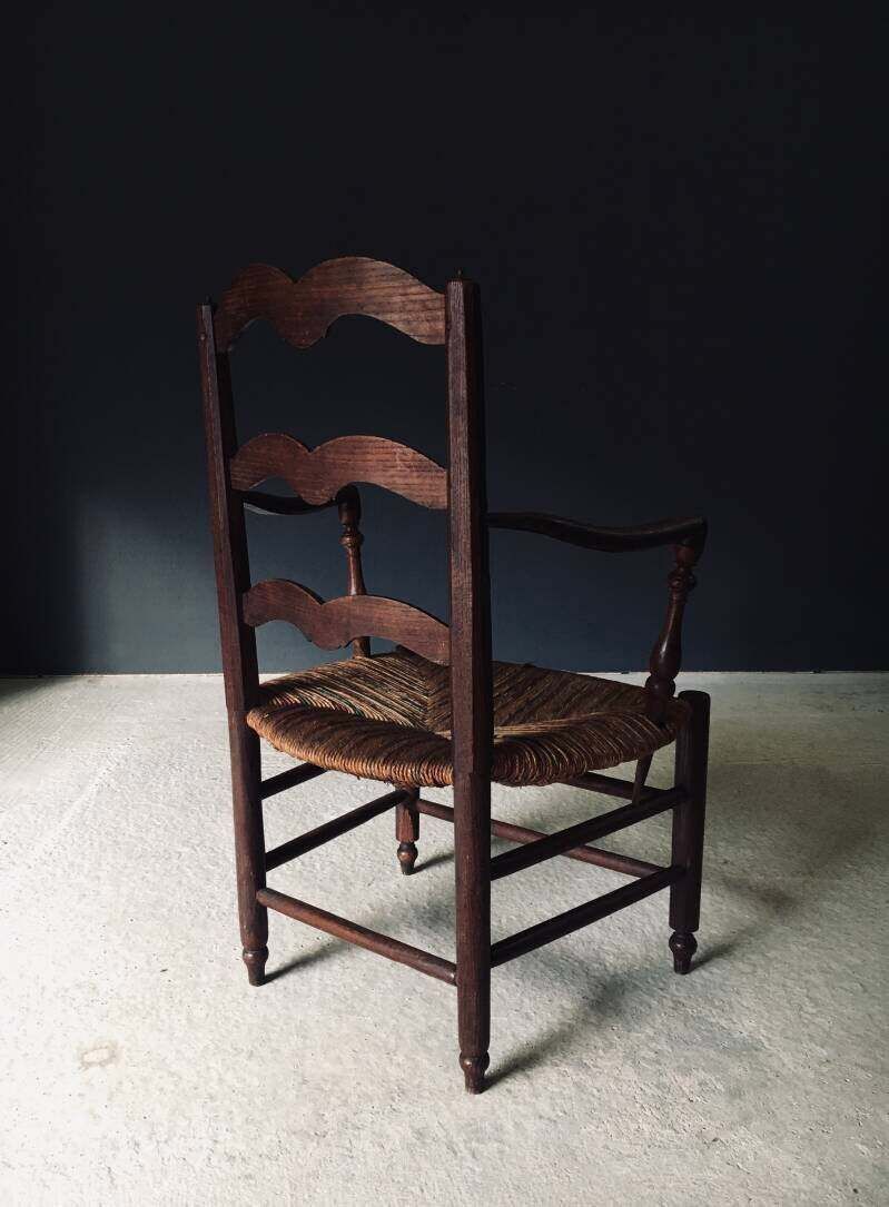 Early 20th Century French Country Style Armchair photo Furniture