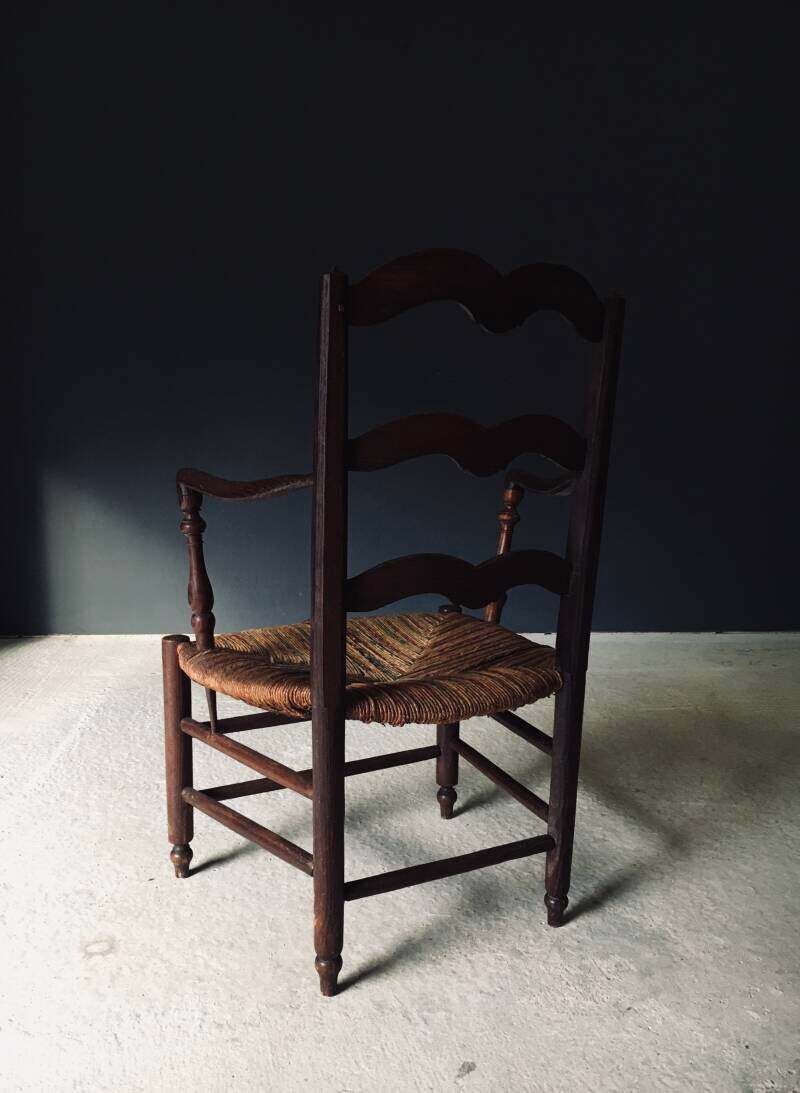 Fauteuil In Franse Landelijke Stijl, Begin 20e Eeuw photo 1250.0