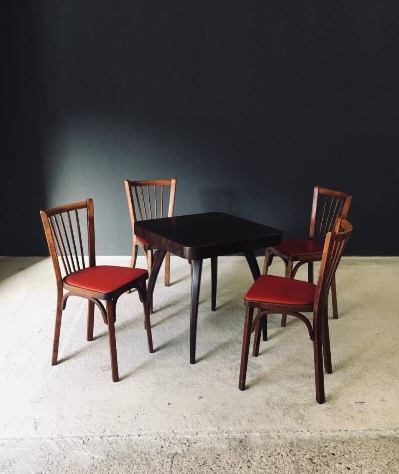 photo buy Franse Bistrostoelen Uit De Jaren 1950, Reconstruction Stijl, Door Baumann