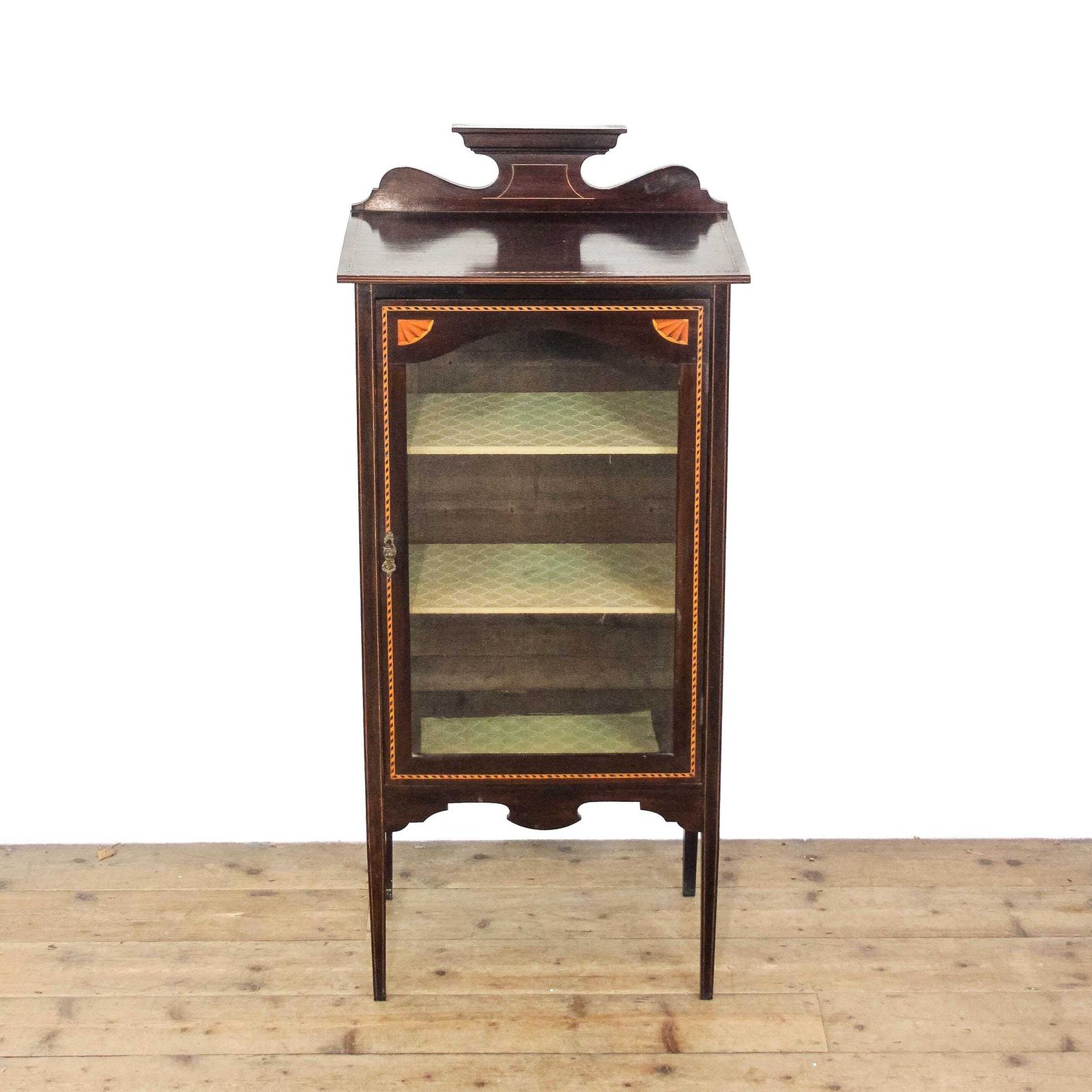 Edwardian Mahogany Inlaid Display Cabinet | Antiques | Antique Cabinet | Antique Storage | Display Cabinet (M 6514) photo furniture