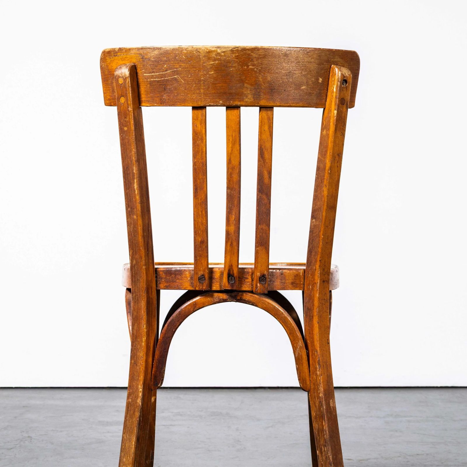 1950’s Honey Oak Bentwood Baumann Dining Chairs – Set Of Four photo buy