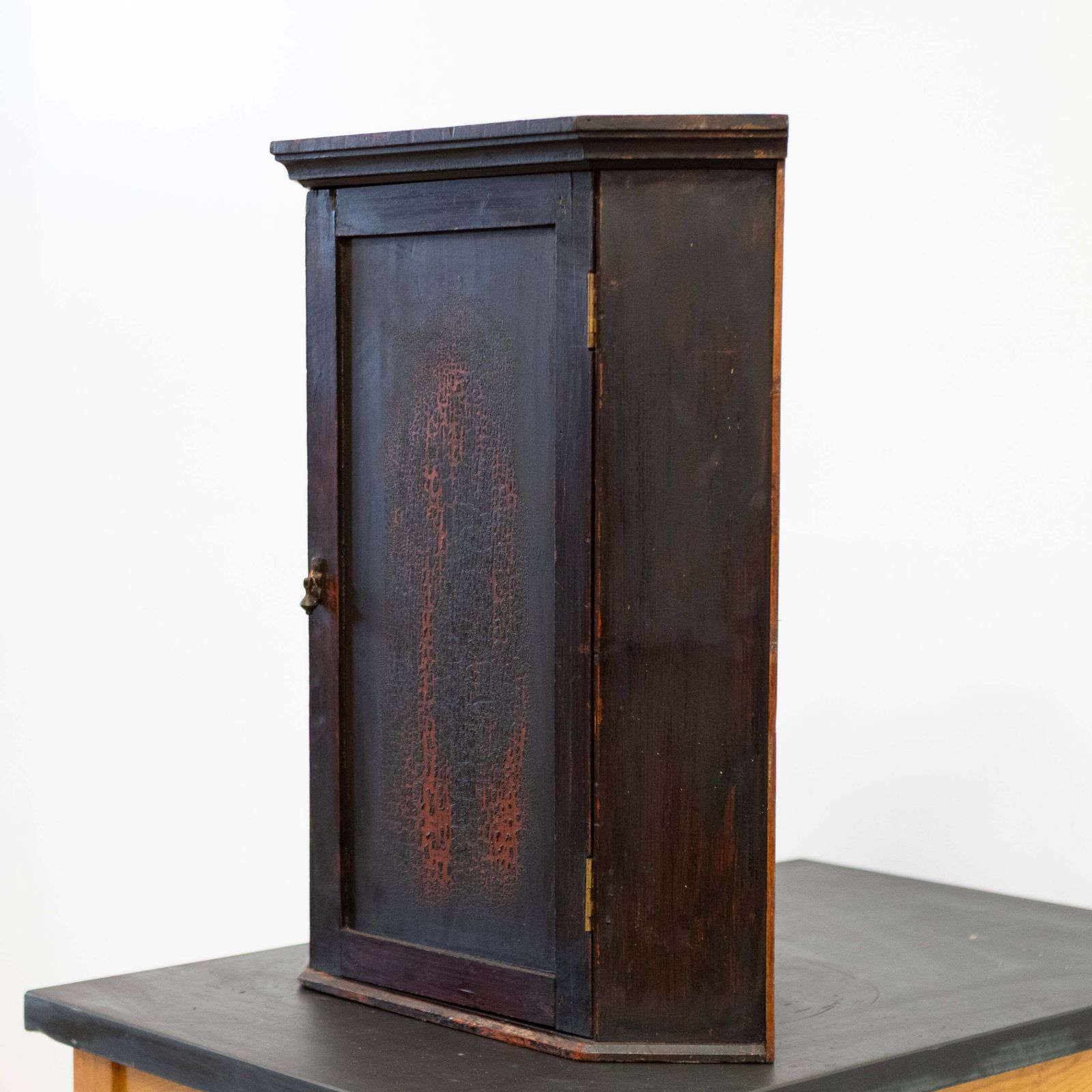Antique Victorian Corner Cupboard photo furniture
