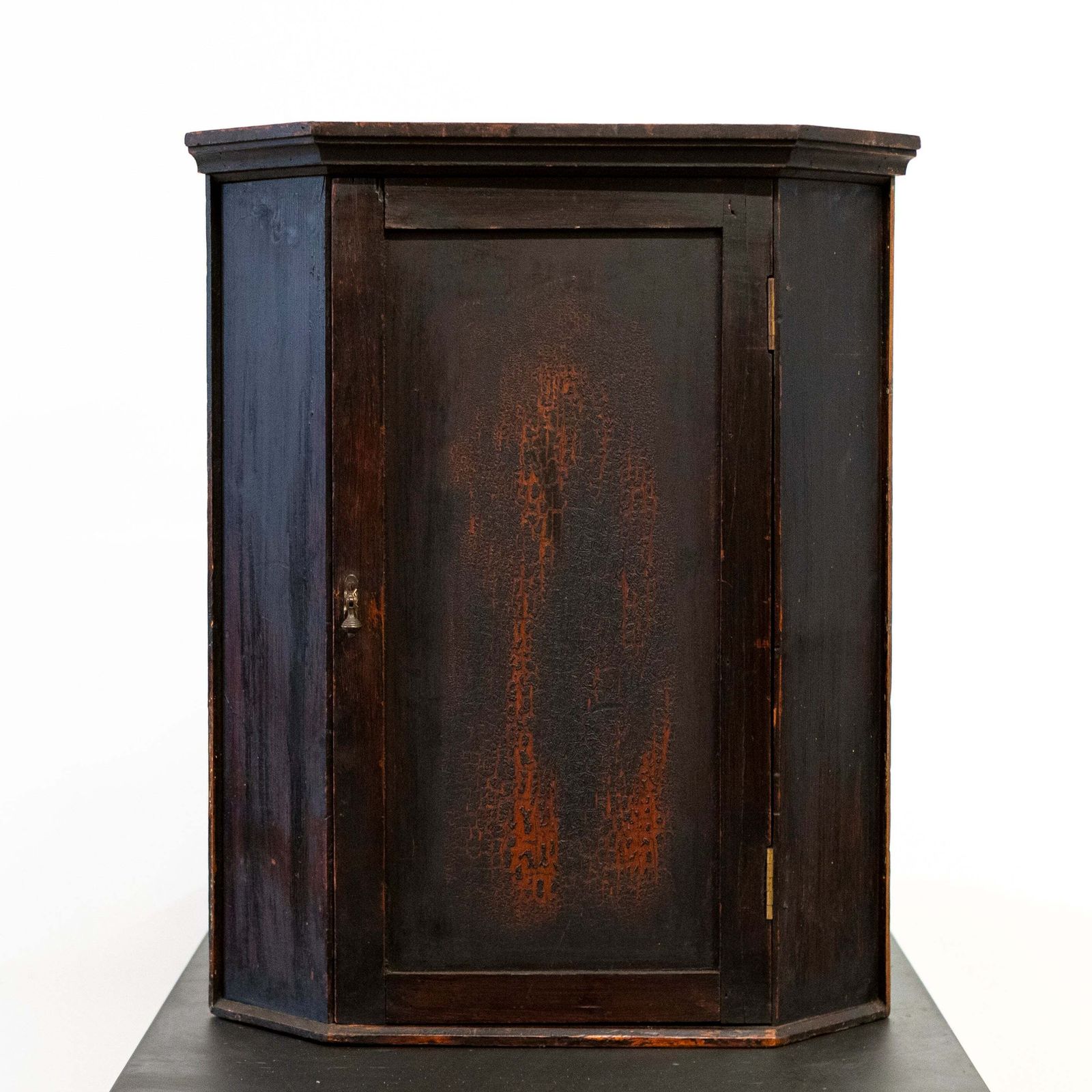 Furniture Antique Victorian Corner Cupboard photo