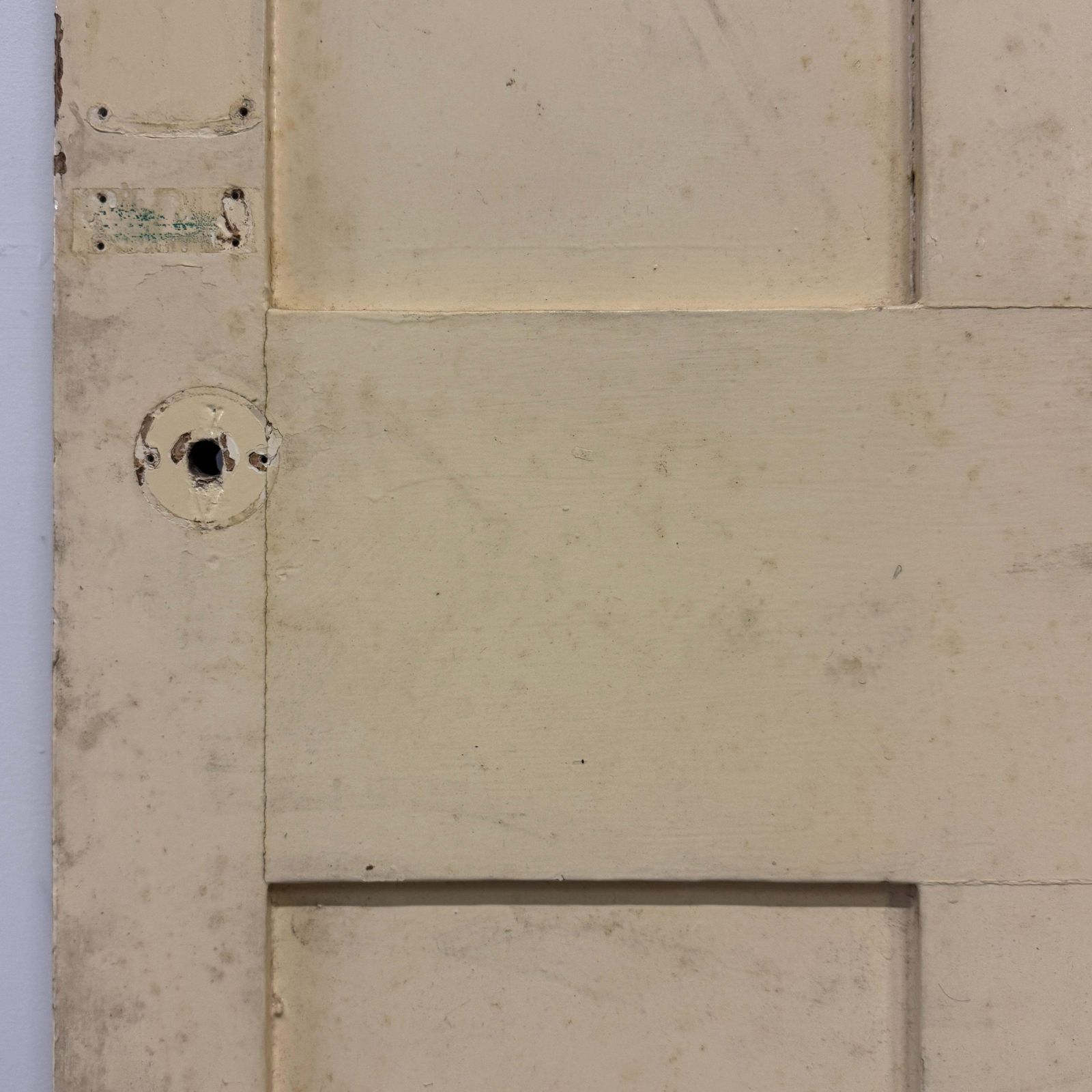Antique Four Panel Door 207cm X 81cm X 4cm photo vinterior