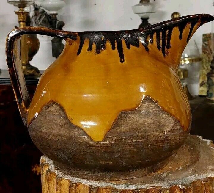 Ugo Zaccagnini 1930s Enameled Ceramic Jug Chandelier Signed photo 142.0