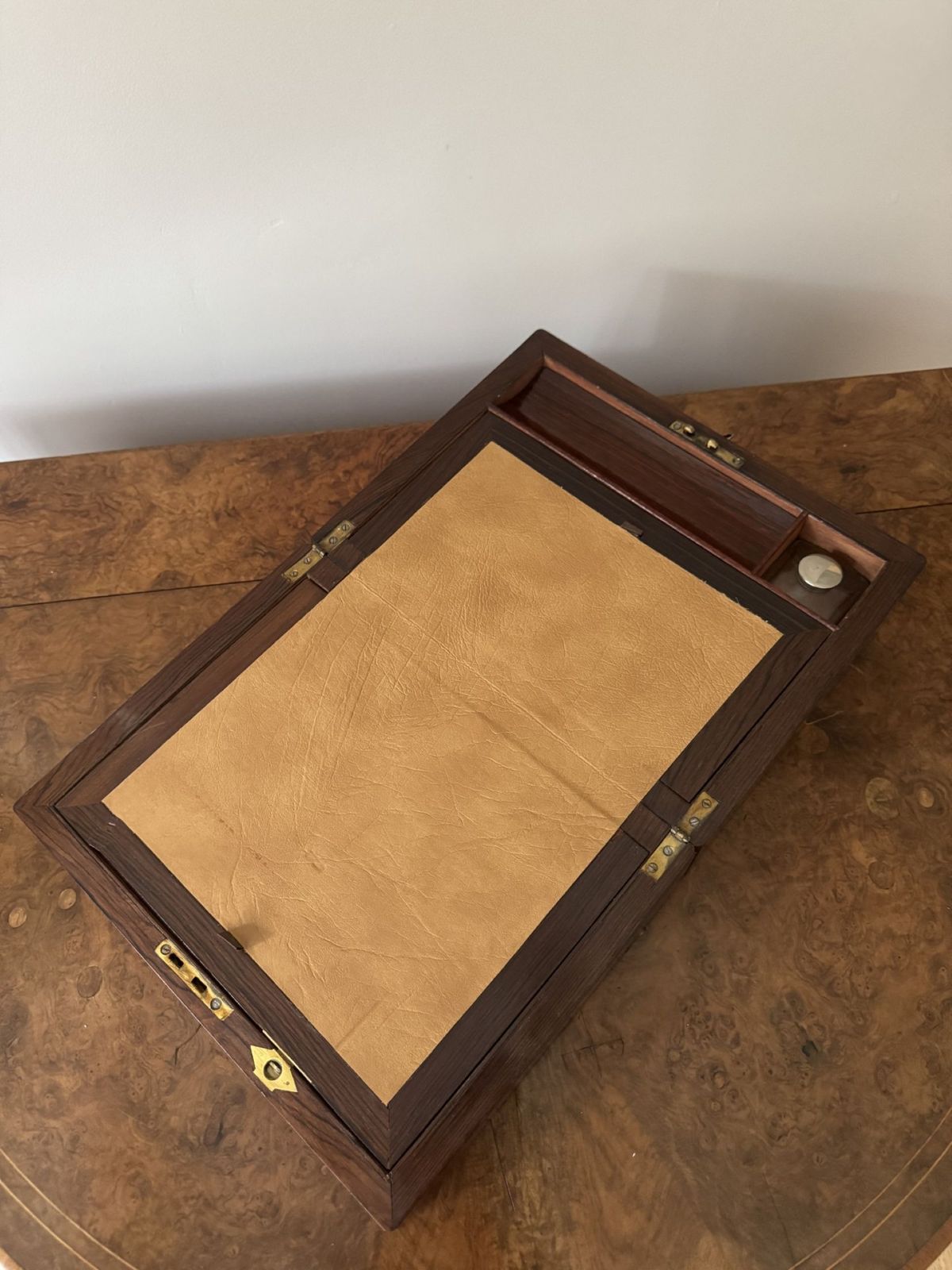 Wonderful Quality Antique Rosewood Writing Slope photo for sale