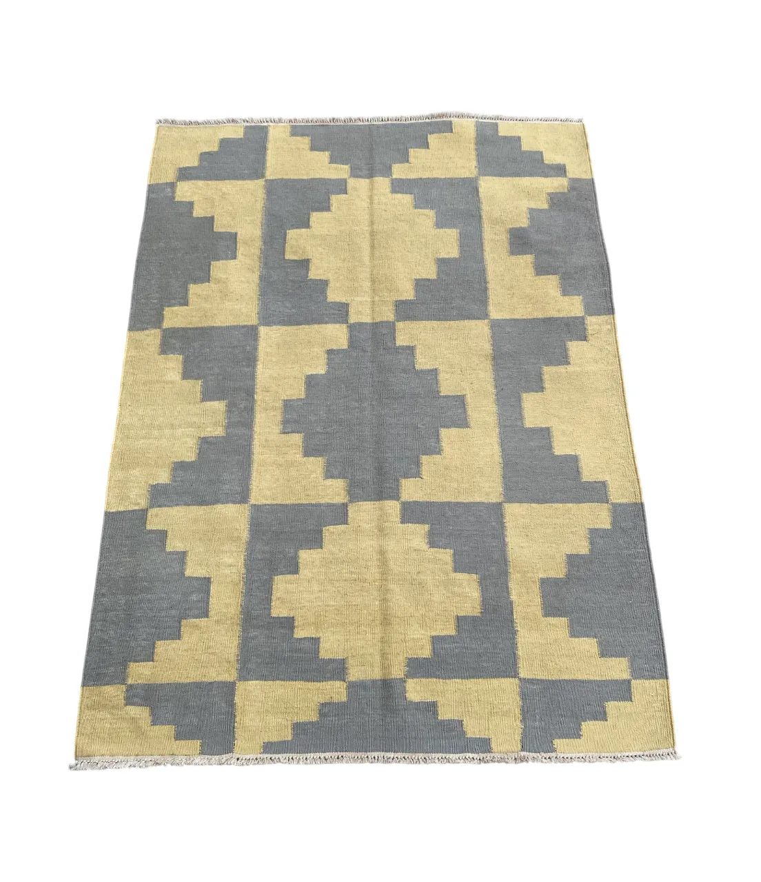 Modern Kilim Handwoven Wool Living Room Bedroom Rug