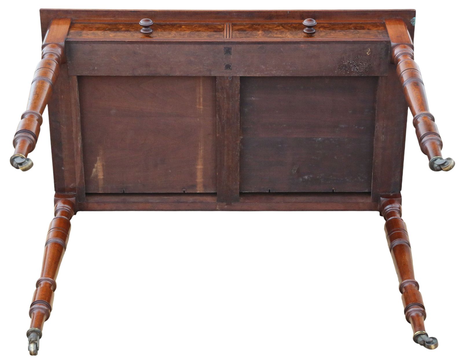 Antique 19th Century Oyster Burr Walnut Writing Or Dressing Table – Fine Quality photo buy