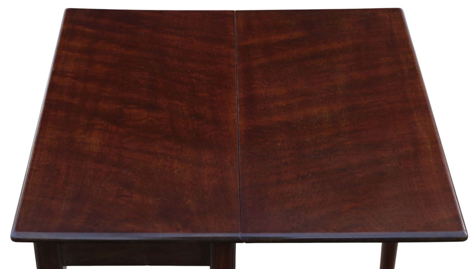 Antique Georgian C.1800 Mahogany Gateleg Drop Leaf Dining Table  Fine Quality photo 995.0