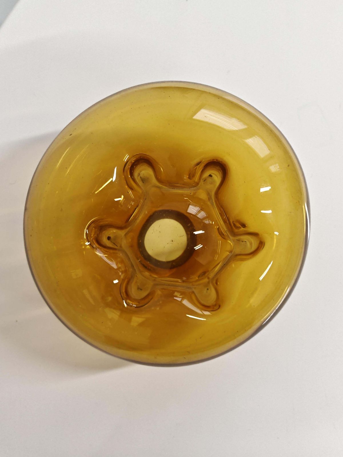 Mid Century Mouth Blown Glass Sculpture Of Ikebana Vase By Dragan Drobnjak photo Home Decor