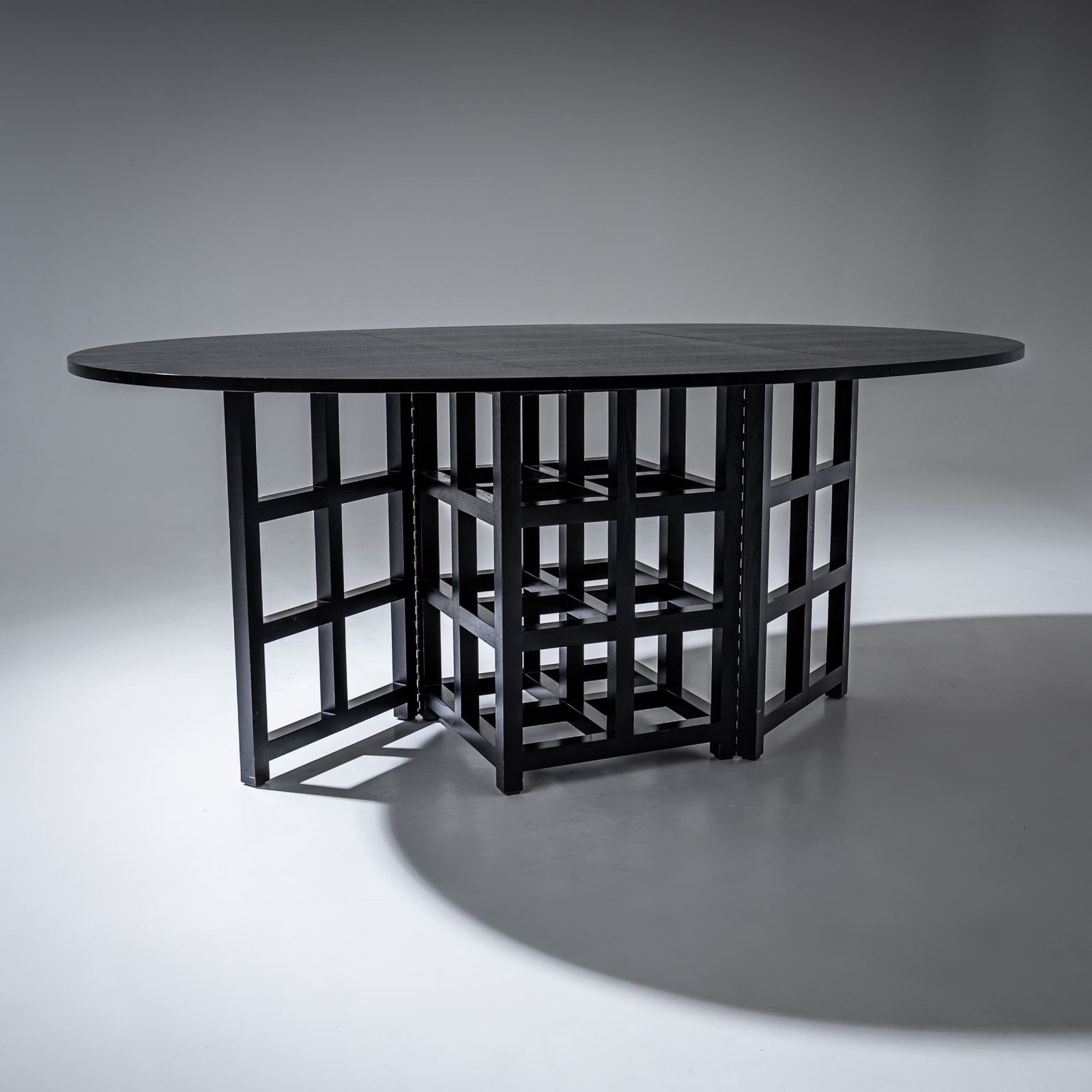 photo buy Dining Room Suite, Model Ingram, By Charles Rennie Mackintosh, Cassina Edition, Italy, 1970s/80s