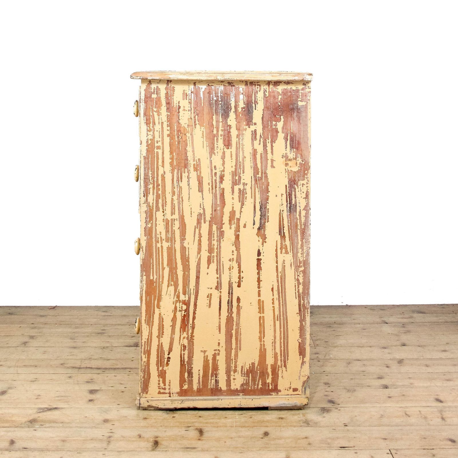 Antique Painted Pine Chest Of Drawers | Antique Storage | Pine Drawers | Bedroom Furniture | Pine Furniture photo 595.0