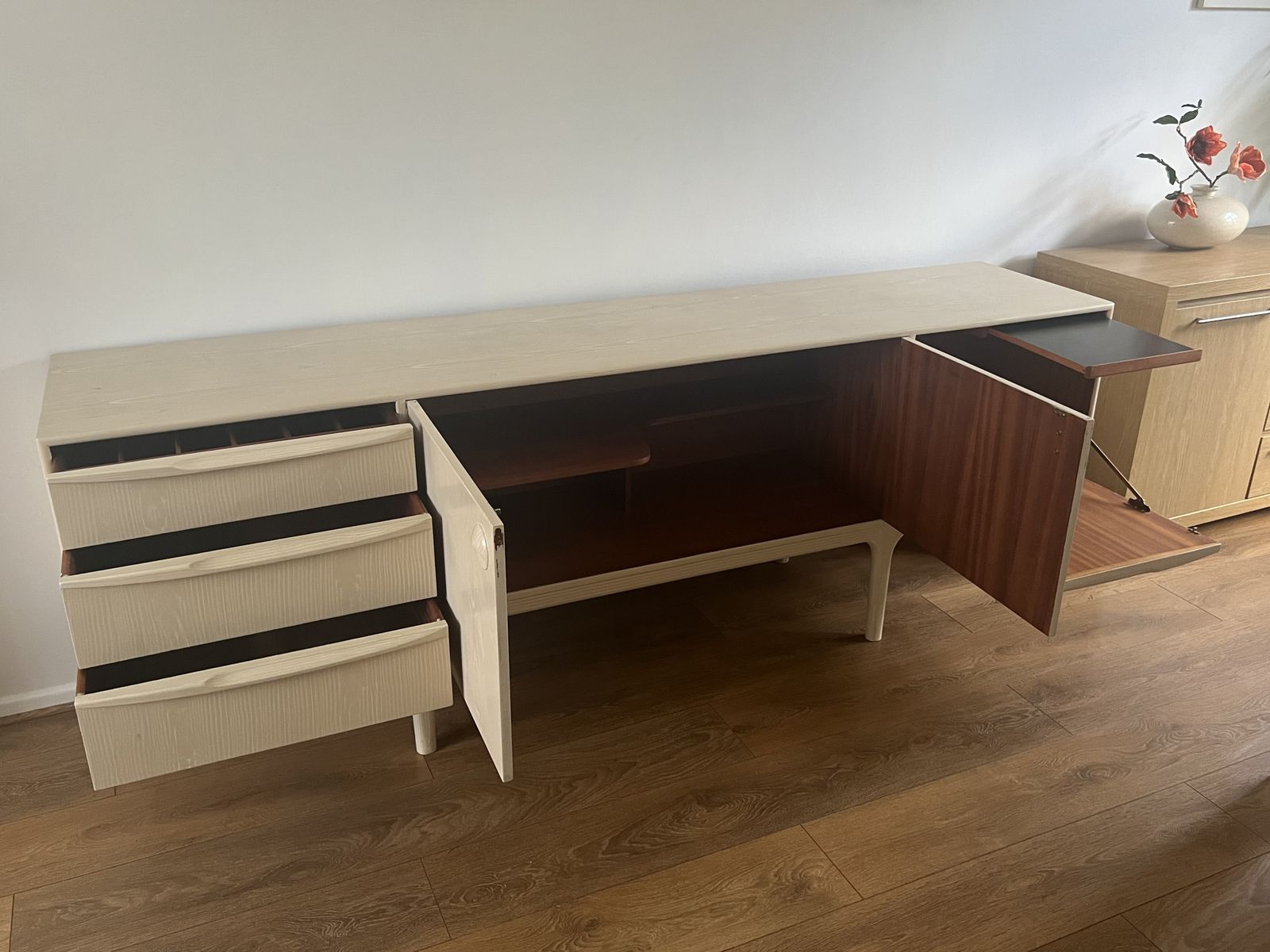 McIntosh Of Kirkcaldy Dunfermline Teak Vintage Sideboard photo furniture