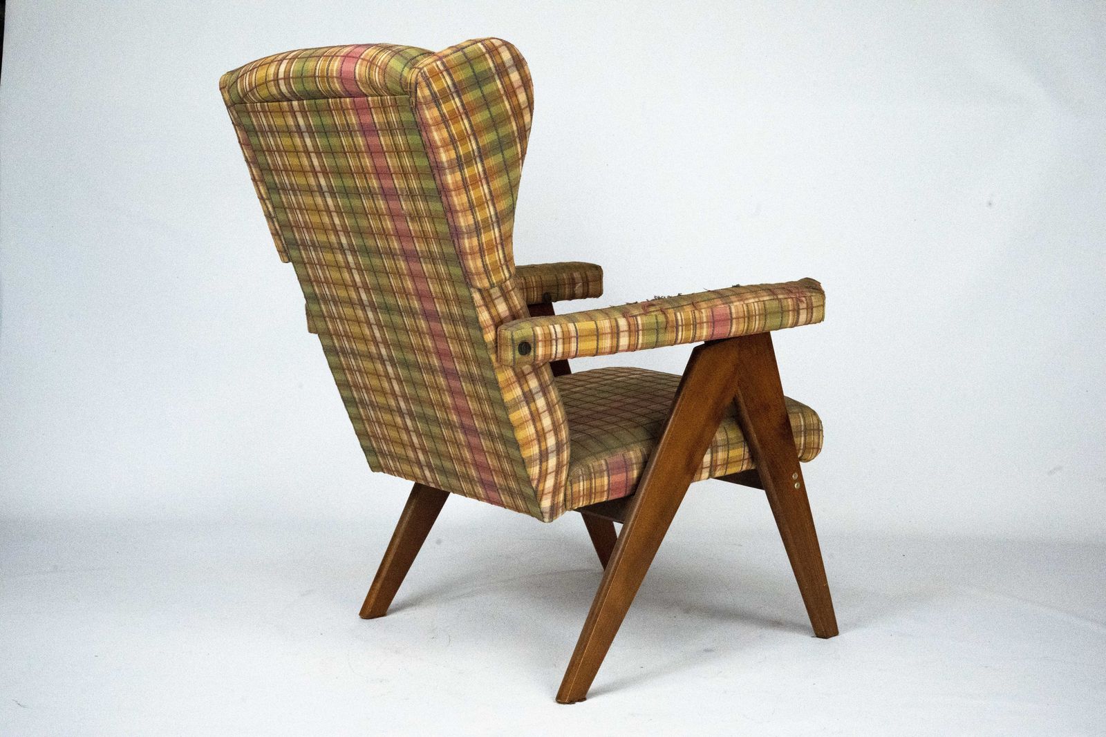 Italian Mid Century Modern Reclining Armchair, 1960s photo vintage