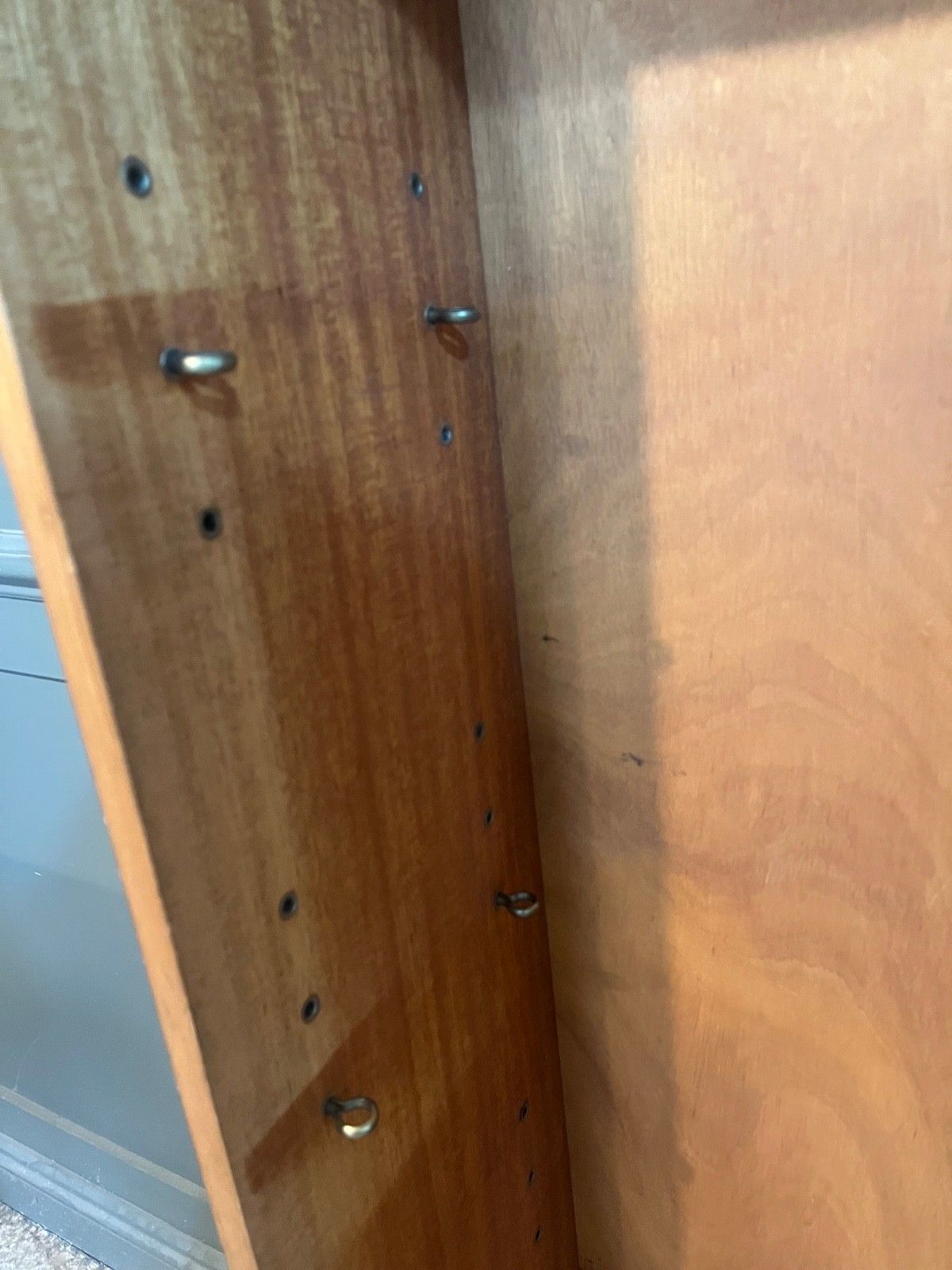 Vintage Teak Book Shelves Ex Military Circa 1970’s photo vinterior