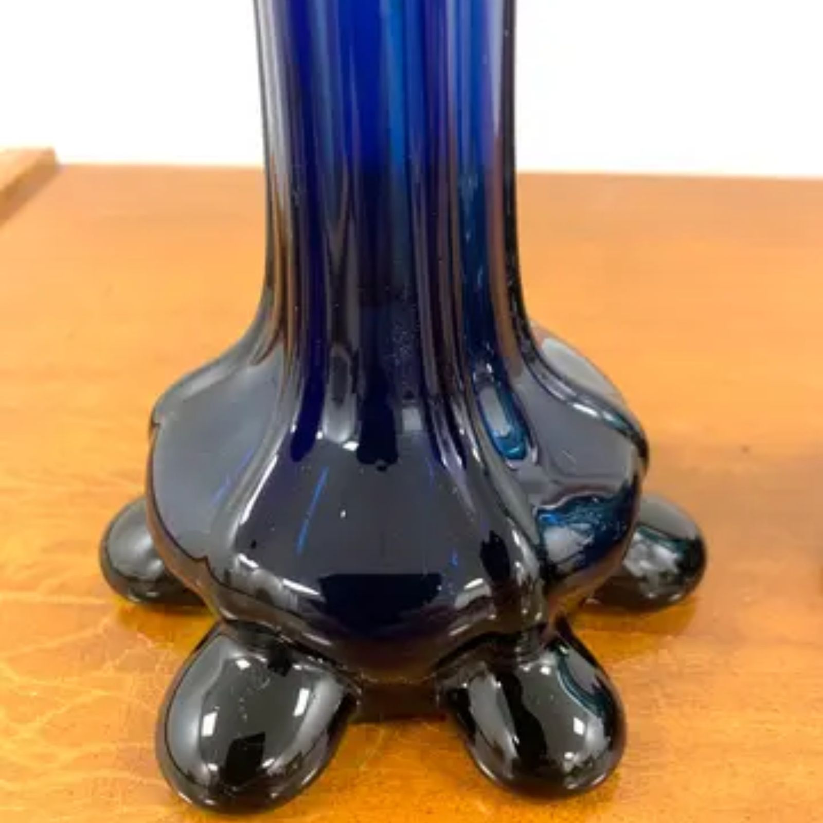 Retro Blue Vases, Czechoslovakia, 1960s (Set Of 2) photo buy