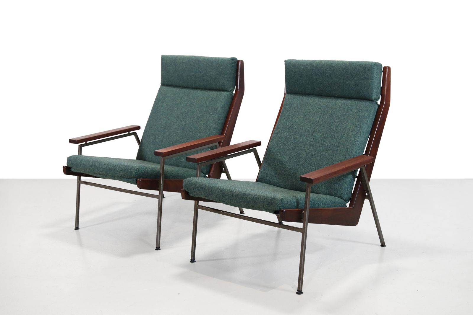 Teak Rob Parry Lotus Armchairs For Gelderland