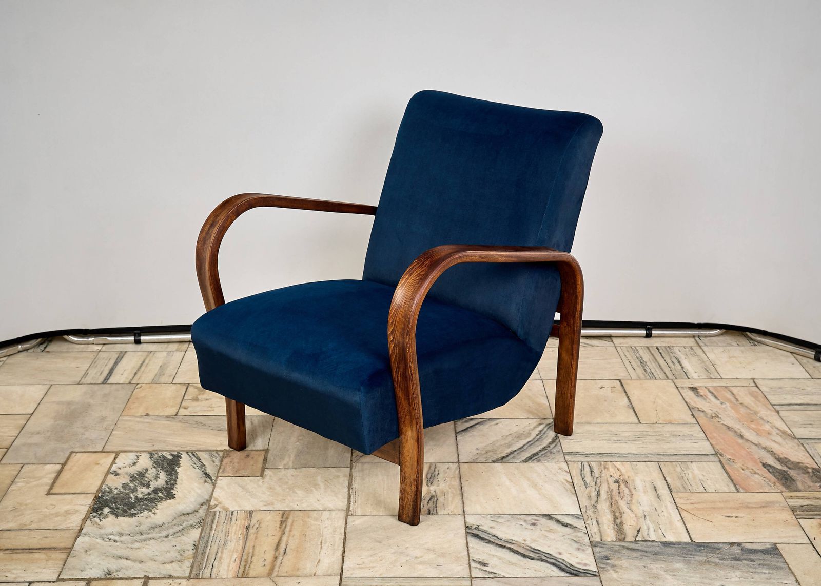 Armchair Designed By K. Kozelka And A. Kropacek, Interier Praha, Czechoslov photo furniture
