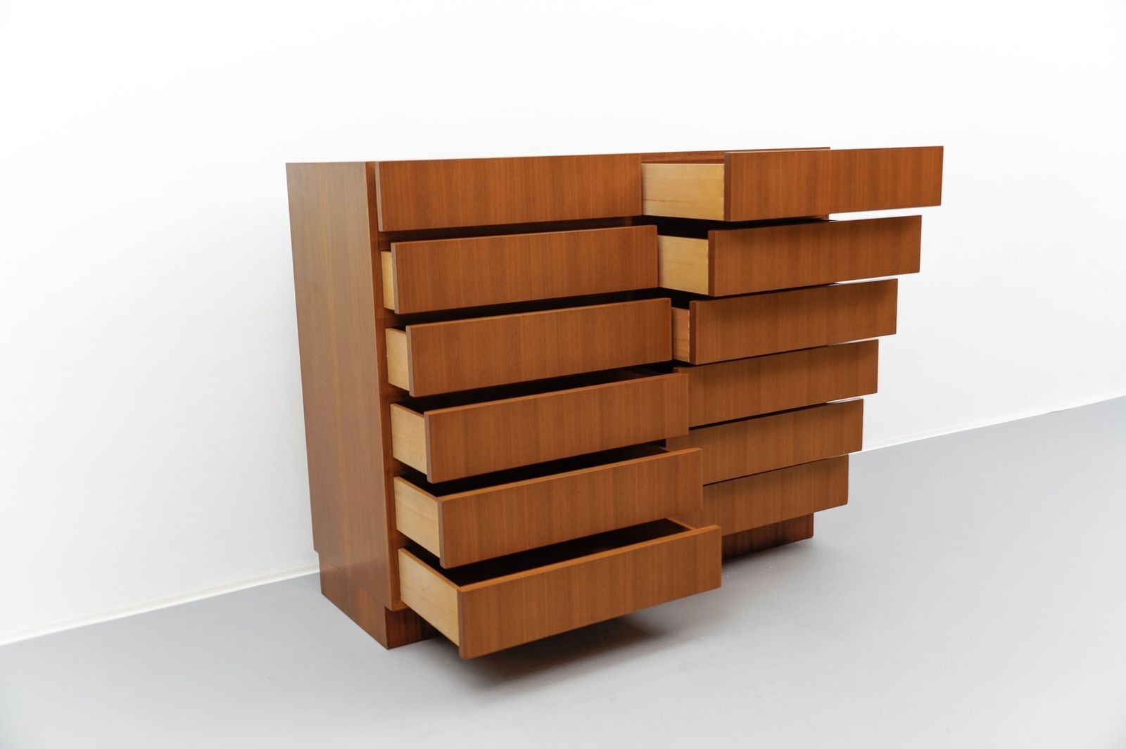 photo for sale Mid Century Chest Of Drawers Made Of Walnut, 1960s